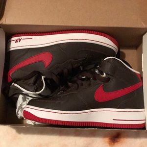 Air Force 1 Brown and Red GS (Grade School)